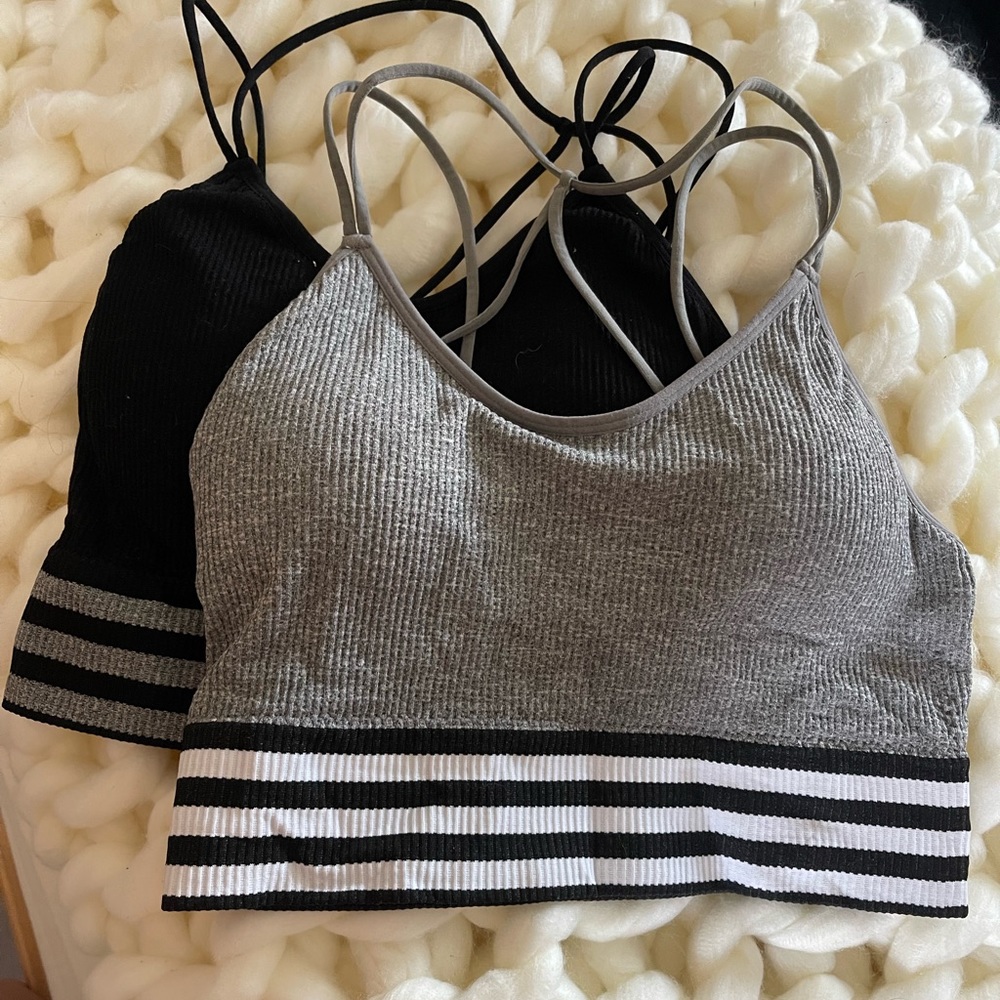 Bundle Strappy back sporty sports bras